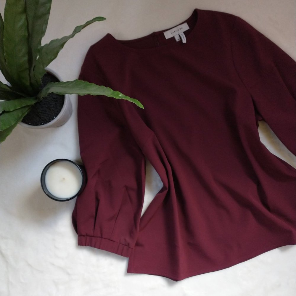Lark & Ro Maroon Top - Medium